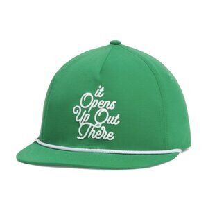 Under Armour 1389890 It Opens up out There Cap Hat Green